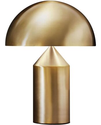 Oluce Atollo 239 Bordlampe 38 Cm Guld