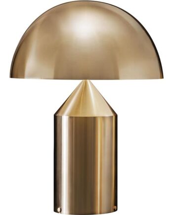 Oluce Atollo 233 Bordlampe 50 Cm Guld