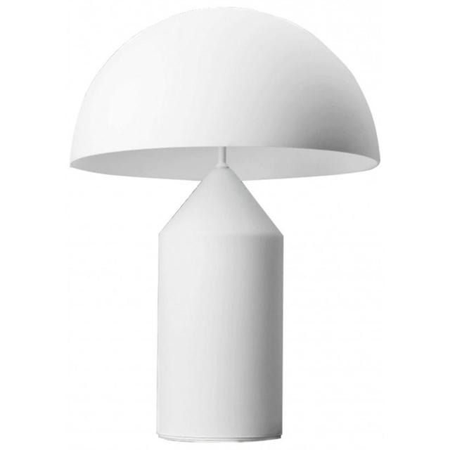 Oluce Atollo 233 Bordlampe 50 Cm Hvid