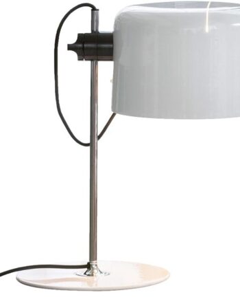 Oluce Coupé 2202 Bordlampe Hvid