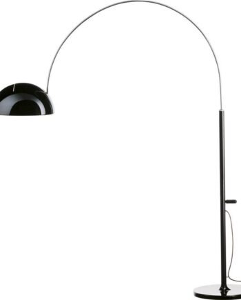Oluce Coupé 3320r Gulvlampe Sort