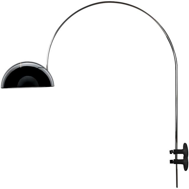 Oluce Coupé 1159r Væglampe Sort