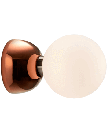Parachilna Aballs Væg Loftlampe Lille Kobber