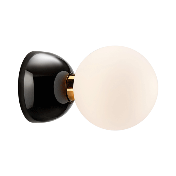 Parachilna Aballs Væg Loftlampe Lille Sort