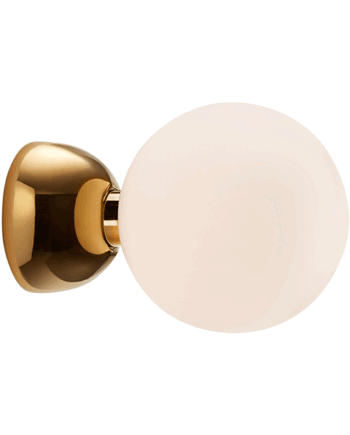 Parachilna Aballs Væg Loftlampe Mellem Guld