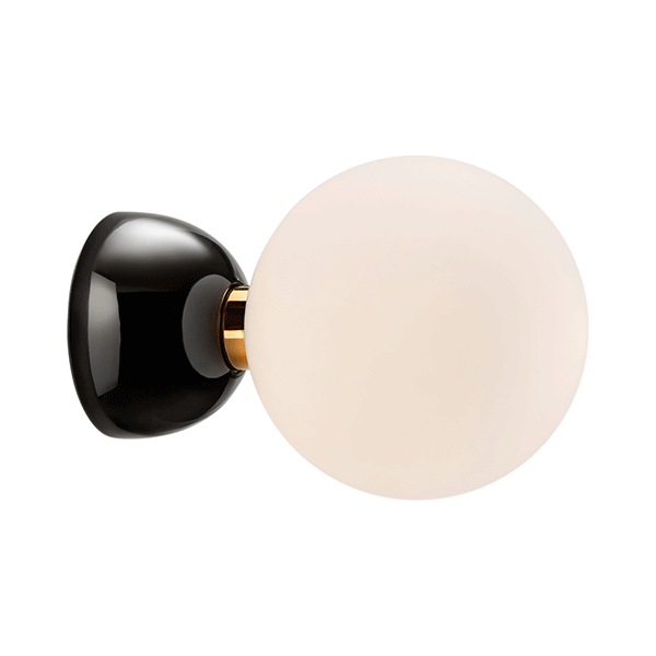 Parachilna Aballs Væg Loftlampe Mellem Sort