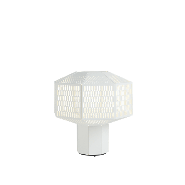 Parachilna Ma-rock Bordlampe Hvid