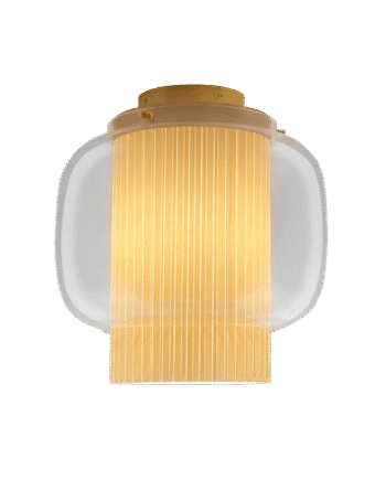 Parachilna Manila   Gr Loftlampe Messing Transparent