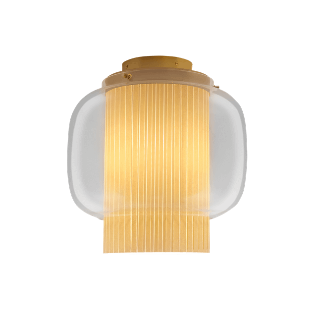Parachilna Manila Gr Loftlampe Messing Transparent
