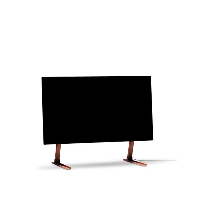Pedestal Bendy Low Tv Stander Dusty Rose