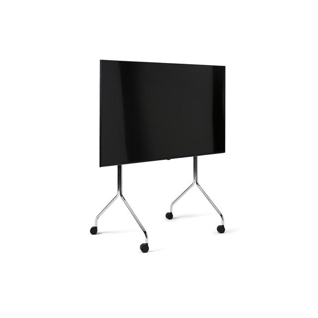 Pedestal Moon Rollin Tall Tv-stander Krom