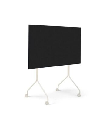Pedestal Moon Rollin  Tall Tv-stander Pearl
