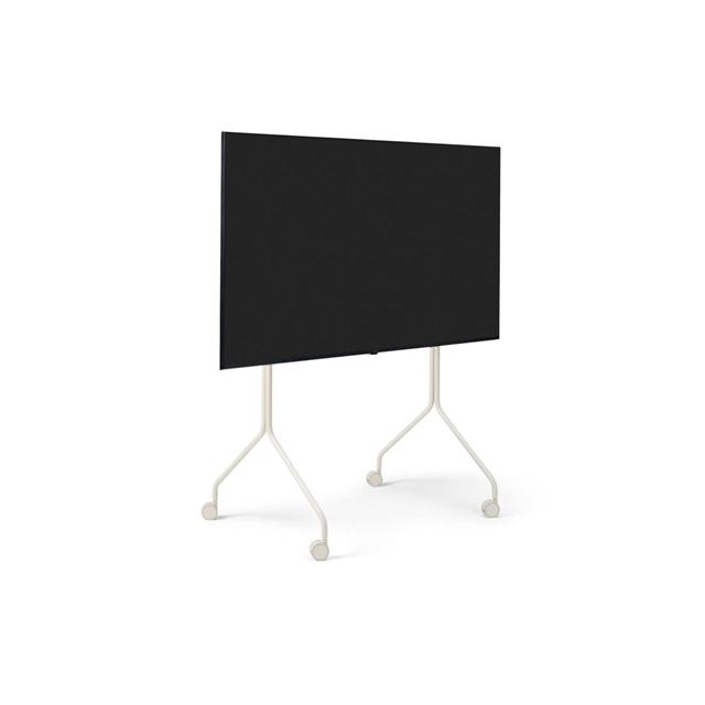 Pedestal Moon Rollin Tall Tv-stander Pearl