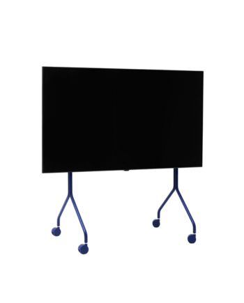 Pedestal Moon Rollin  Tall Tv-stander Ultra Marine