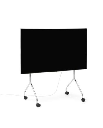 Pedestal Moon Rollin  Tv Stander Krom