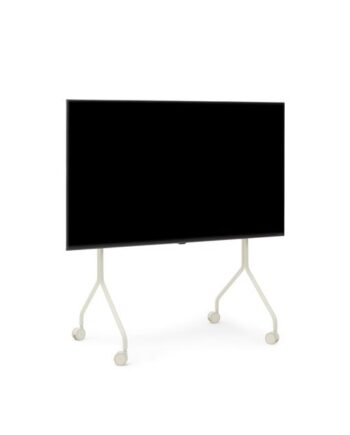 Pedestal Moon Rollin  Tv Stander Pearl
