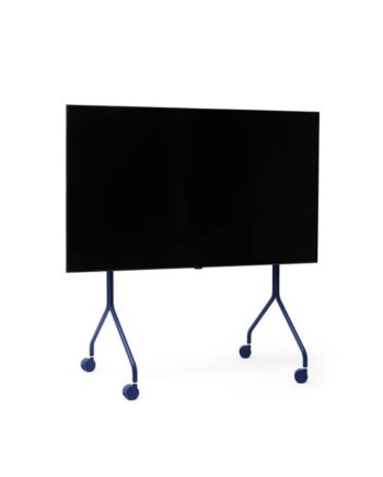 Pedestal Moon Rollin  Tv Stander Ultra Marine
