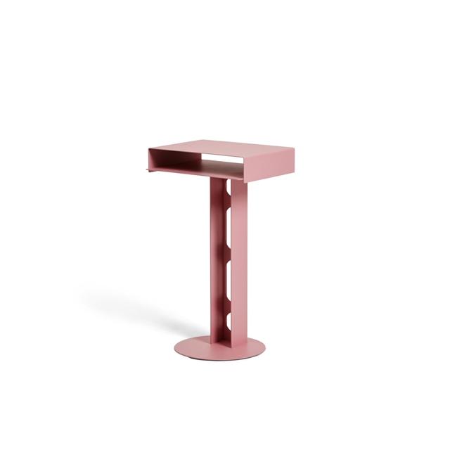 Pedestal Sidekick Sidebord Bubble Gum