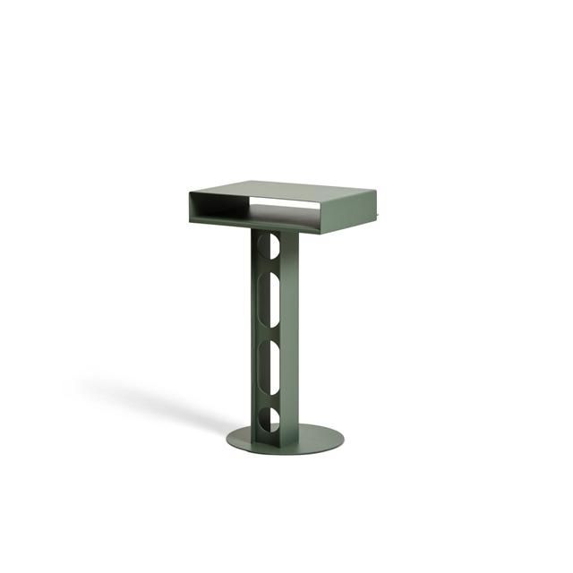 Pedestal Sidekick Sidebord Mossy Green