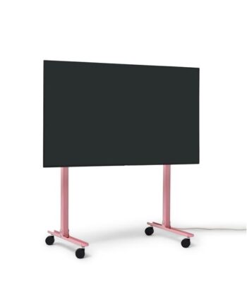 Pedestal Straight Rollin  Tv Stander Bubble Gum