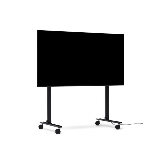 Pedestal Straight Rollin Tv Stander Kul