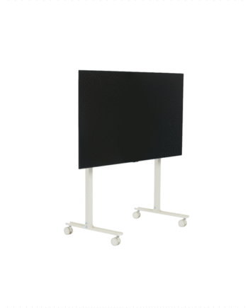 Pedestal Straight Rollin  Tv Stander Pearl