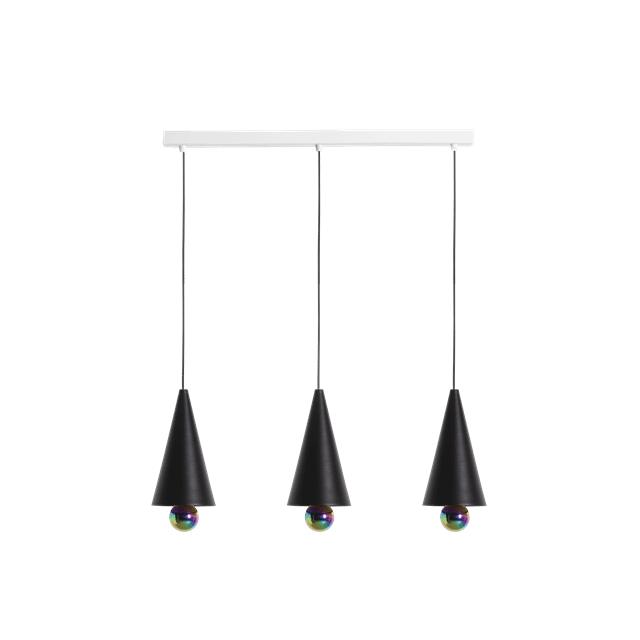 Petite Friture Cherry Led Pendel System Lineær Stk Lille Sort
