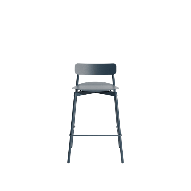 Petite Friture Fromme Barstol H65 Grå Blå