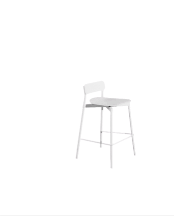 Petite Friture Fromme Barstol H65 Hvid