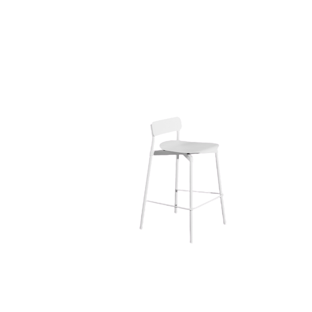Petite Friture Fromme Barstol H65 Hvid