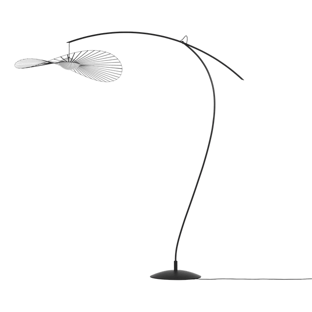 Petite Friture Vertigo Nova Gulvlampe ø110 Sort Hvid