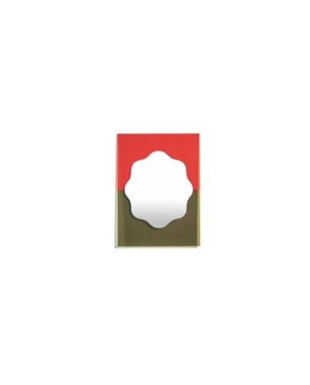 Petite Friture Wander Spejl 40x55 Vermilion Khaki