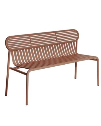 Petite Friture Week-end Bænk Terracotta