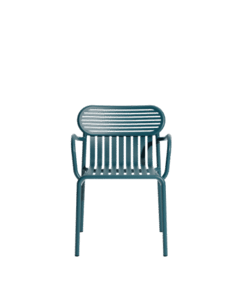 Petite Friture Week-end Spisebordsstol Med Armlæn Ocean Blue