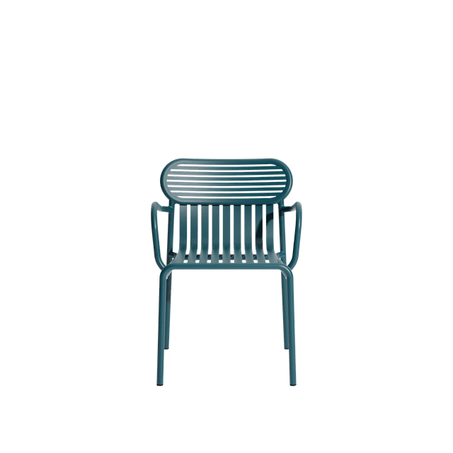 Petite Friture Week-end Spisebordsstol Med Armlæn Ocean Blue