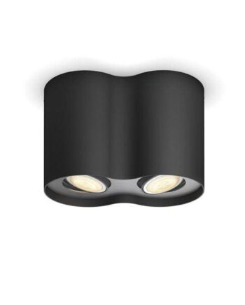 Philips Hue Pillar Dobbel Spot Sort