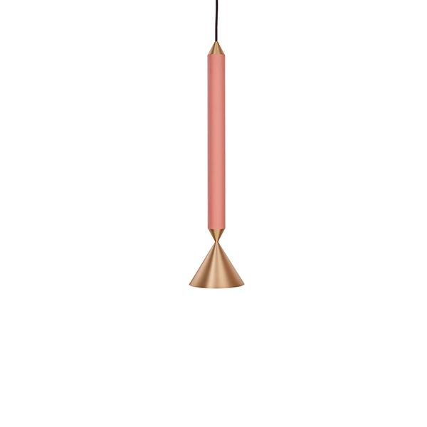 Pholc Apollo 39 Pendel Pink Poleret Messing