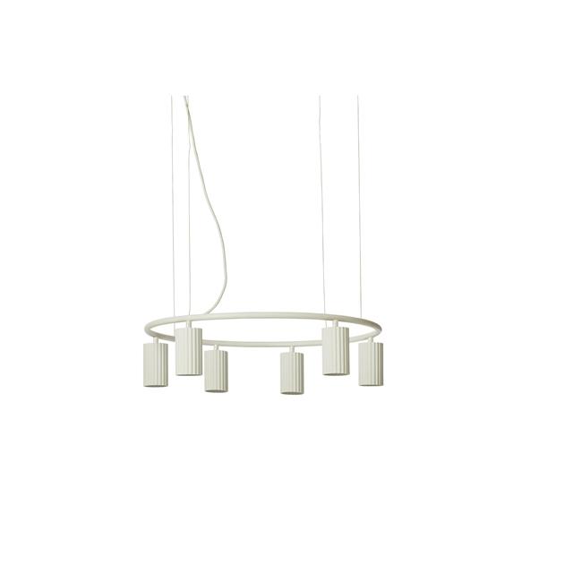 Pholc Donna Circle 60 Pendel Creme Hvid
