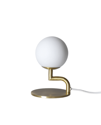 Pholc Mobil Bordlampe Messing Opal