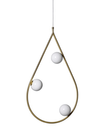 Pholc Pearls 80 Pendel Messing Blank Opal