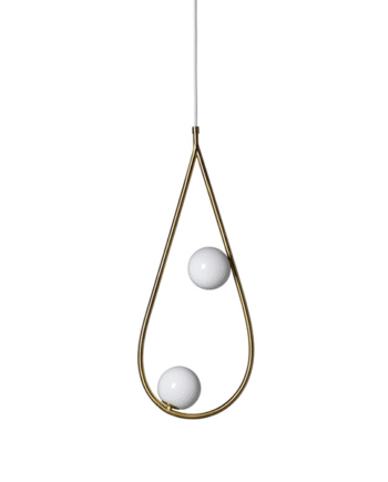 Pholc Pearls 65 Pendel Messing Blank Opal