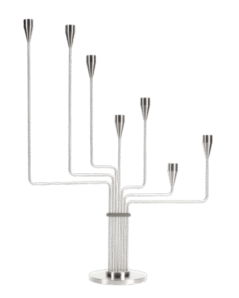 Piet Hein Karlsvognen Lysestage H63 Cm Rustfrit Stål