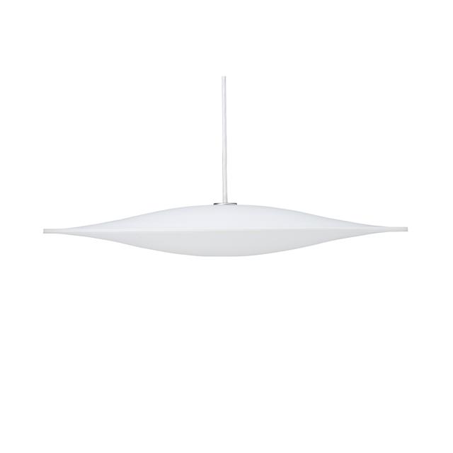 Piet Hein Sinus 550p Pendel Opal Med Hvid Tekstil Ledning