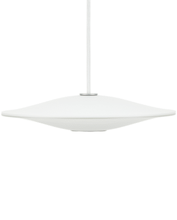 Piet Hein Sinus 330p Pendel Opal Med Hvid Tekstil Ledning