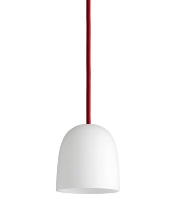 Piet Hein Super 115 Pendel Opal Med Rød Ledning