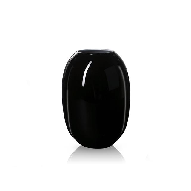 Piet Hein Super Vase 30 Cm Sort Opal