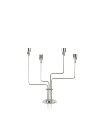 Piet Hein Sydkorset Lysestage H38 Cm Rustfrit Stål