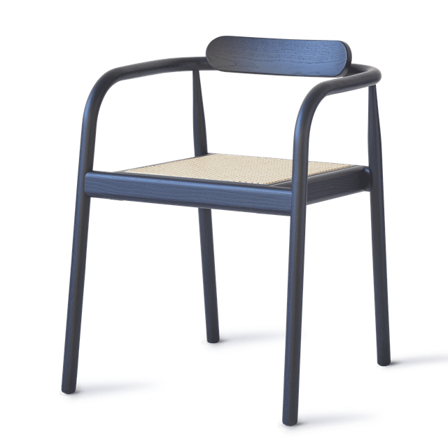 Please Wait To Be Seated Ahm Spisebordsstol Navy Blue