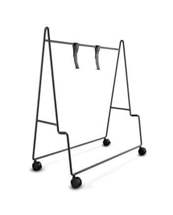 Please Wait To Be Seated Carry Tv Stander Med Hjul Sort