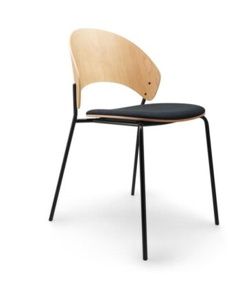 Please Wait To Be Seated Dosina Spisebordsstol Eg Sort